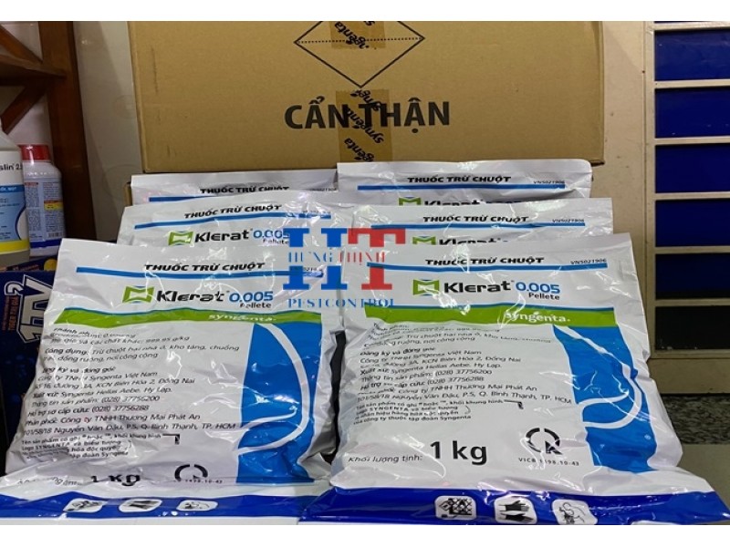 Thuốc Diệt Chuột Klerat Gói 1kg Chính Hãng