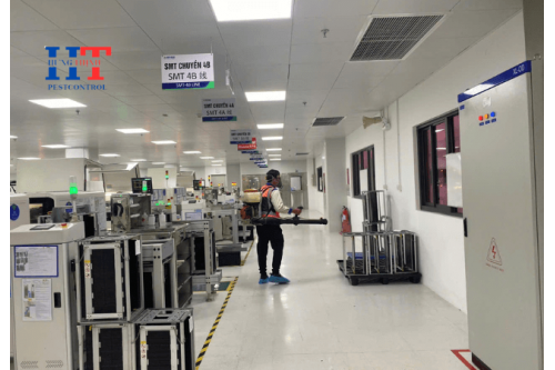 Dịch Vụ Phun Muỗi Nhà Xưởng Tại KCN VISIP Bình Dương