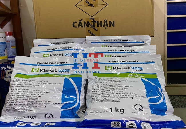 Thuốc Diệt Chuột Klerat Gói 1kg Chính Hãng