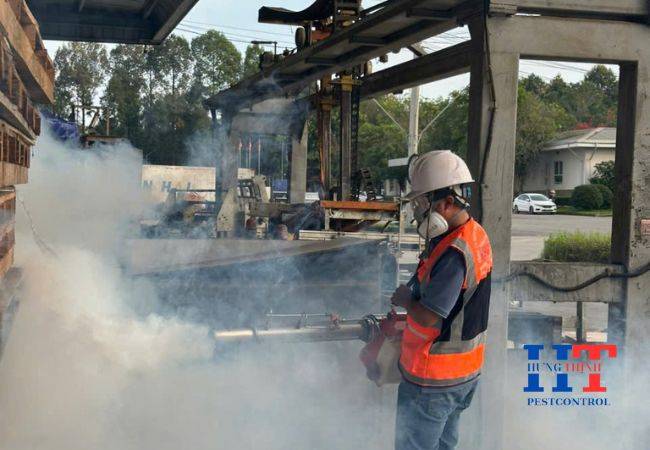 Diệt Côn Trùng Nhà Xưởng Cty Kes Bình Phước